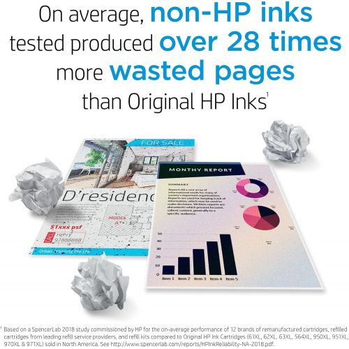 에이치피 HP 61 | 2 Ink Cartridges | Black, Tri-color | CH561WN, CH562WN