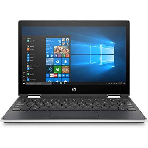 에이치피 HP - Pavilion x360 2-in-1 11.6 Touch-Screen Laptop - Intel Pentium - 4GB Memory - 128GB Solid State Drive - Ash Silver Keyboard Frame, Natural Silver