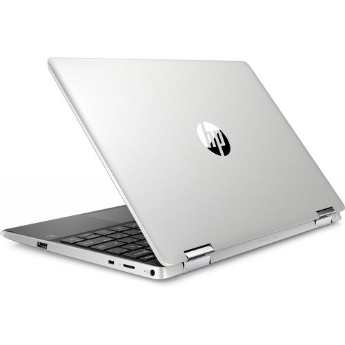 에이치피 HP - Pavilion x360 2-in-1 11.6 Touch-Screen Laptop - Intel Pentium - 4GB Memory - 128GB Solid State Drive - Ash Silver Keyboard Frame, Natural Silver