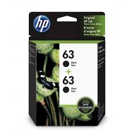 HP 63 | 2 Ink Cartridges | Black | F6U62AN
