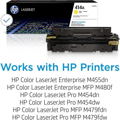 에이치피 HP 414A | W2022A | Toner Cartridge | Yellow