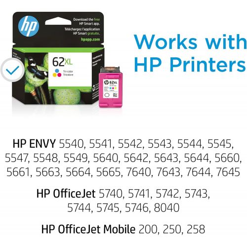 에이치피 HP 62XL | Ink Cartridge | Tri-color | C2P07AN