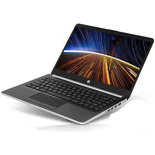 에이치피 HP 14 (14-dk0002dx) Laptop, 14 HD Display, AMD A9-9425 Upto 3.7GHz, 4GB RAM, 128GB NVMe SSD, HDMI, Card Reader, Wi-Fi, Bluetooth, Windows 10 Home S