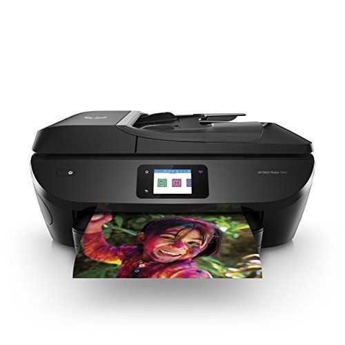 에이치피 HP ENVY Photo 7855 All in One Photo Printer with Wireless Printing, HP Instant Ink or Amazon Dash replenishment ready (K7R96A)