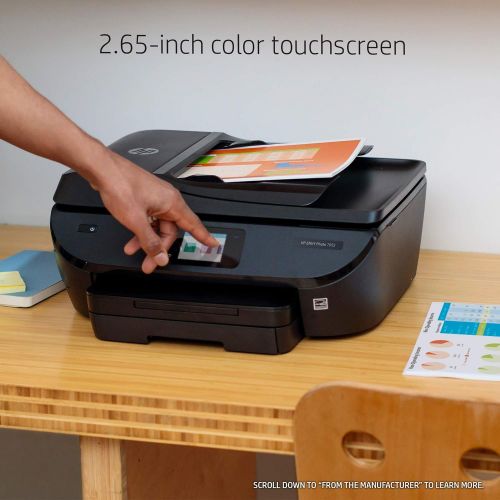 에이치피 HP ENVY Photo 7855 All in One Photo Printer with Wireless Printing, HP Instant Ink or Amazon Dash replenishment ready (K7R96A)