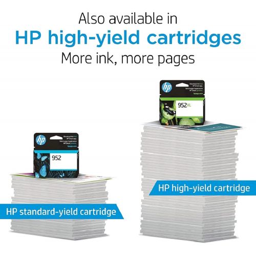 에이치피 HP 952 | 4 Ink Cartridges | Black, Cyan, Magenta, Yellow | F6U15AN, L0S49AN, L0S52AN, L0S55AN