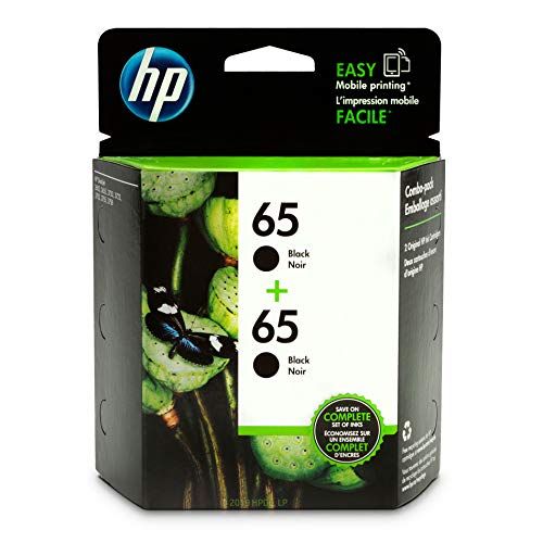 에이치피 HP 65 | 2 Ink Cartridges | Black | N9K02AN