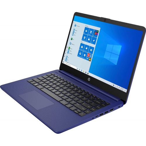 에이치피 2022 HP Stream 14in laptop, Intel Celeron N4020 Dual-Core Processor, 4GB DDR4 Memory, 192GB storage(64GB eMMC+64GB card),HDMI,WiFi,Webcam,Bluetooth,1-Year Microsoft 365,Win10 S,Ind