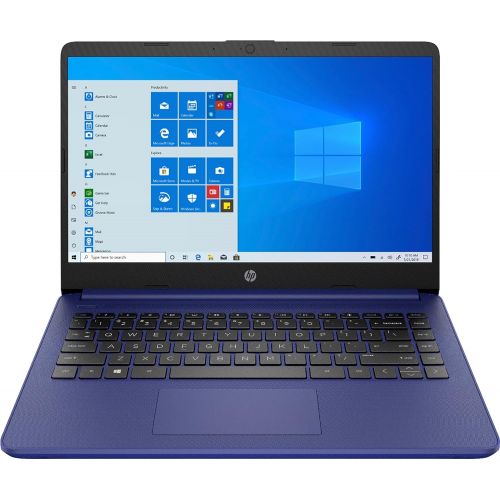 에이치피 2022 HP Stream 14in laptop, Intel Celeron N4020 Dual-Core Processor, 4GB DDR4 Memory, 192GB storage(64GB eMMC+64GB card),HDMI,WiFi,Webcam,Bluetooth,1-Year Microsoft 365,Win10 S,Ind