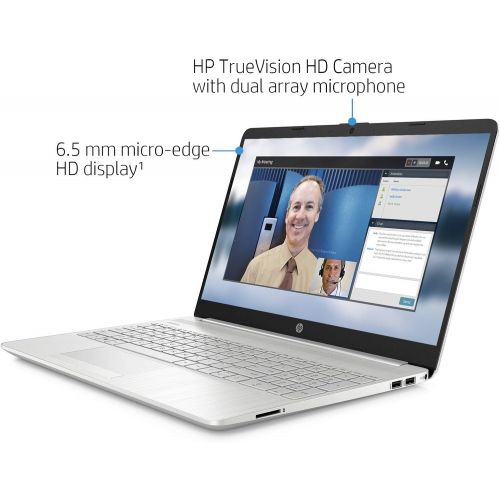 에이치피 2021 HP Flagship 15.6” HD Laptop Computer, AMD Ryzen 3 3250U up to 3.5GHz (Beat Intel i5-7200U), 16GB RAM, 128GB SSD+1TB HDD, HD Webcam,Remote Work,WiFi, Bluetooth 4.2, HDMI, Win10