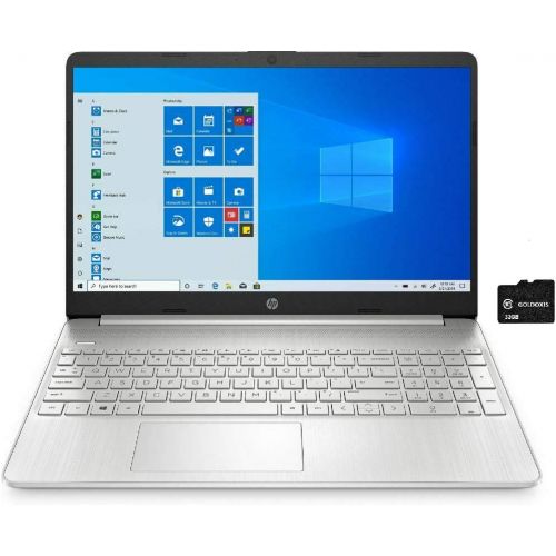 에이치피 2021 HP 15.6 FHD Touchscreen Intel Core i5-1035G1 1.0 GHz up to 3.6 GHz 16GB DDR4 2666 MHz 256GB SSD, Bluetooth, Windows 10 Home, with GOLDOXIS 32gb Card