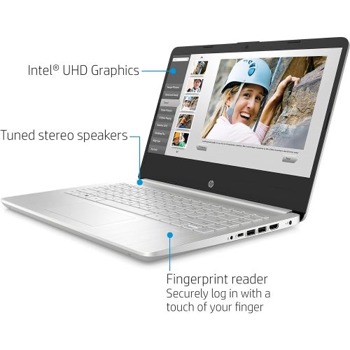 에이치피 2021 Premium HP 14.0 FHD(1980x1080) Laptop Computer, Inter Core i3-1115G4 up to 4.1GHz, 4GB DDR, 256GB SSD, Wi-Fi and Bluetooth, Windows 10 Home S with Writing pad and Stylus