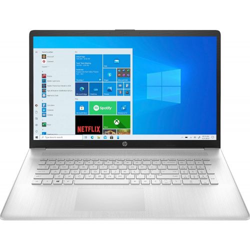 에이치피 HP Flagship 17 Business Laptop Computer 17.3 HD+ Display 11th Gen Intel Core i3-1115G4 (Beats i5-8265U) 8GB RAM 1TB HDD USB-C HD Webcam Win10 Silver + HDMI Cable