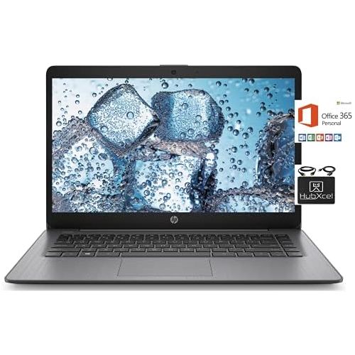 에이치피 2021 Newest HP 14 inch HD Laptop Computer, Intel Celeron N4000 up to 2.6 GHz, 4GB DDR4, 64GB eMMC Storage, WiFi , Webcam, HDMI, Bluetooth, 1 Year Microsoft 365,Windows 10 S, Black