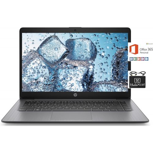 에이치피 2021 Newest HP 14 inch HD Laptop Computer, Intel Celeron N4000 up to 2.6 GHz, 4GB DDR4, 64GB eMMC Storage, WiFi , Webcam, HDMI, Bluetooth, 1 Year Microsoft 365,Windows 10 S, Black
