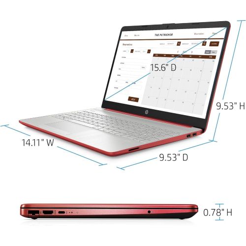 에이치피 2021 Newest HP Laptop Computer, 15.6 HD Display,Intel Pentium Dual-core N5000 Upto 2.7 GHz, 4GB DDR4 RAM, 128GB SSD, HD Webcam, HDMI, Bluetooth, WiFi, Win10 S, 10+ Hours Battery, w