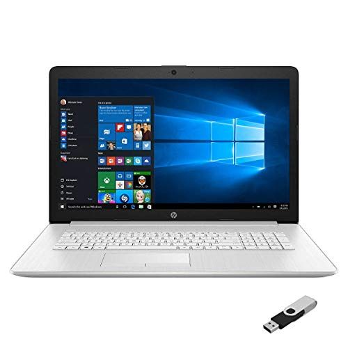 에이치피 2022 HP High Performance Laptop - 17.3 HD+ Touchscreen - 11th Intel i5-1135G7 - Nvdia GeForce MX350 Graphics - 16GB DDR4 - 512GB SSD - DVD Writer - Silver - Backlit Keyboard- Win 1