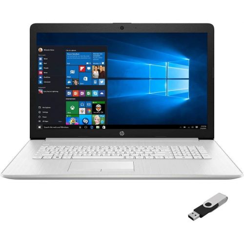 에이치피 2022 HP High Performance Laptop - 17.3 HD+ Touchscreen - 11th Intel i5-1135G7 - Nvdia GeForce MX350 Graphics - 16GB DDR4 - 512GB SSD - DVD Writer - Silver - Backlit Keyboard- Win 1