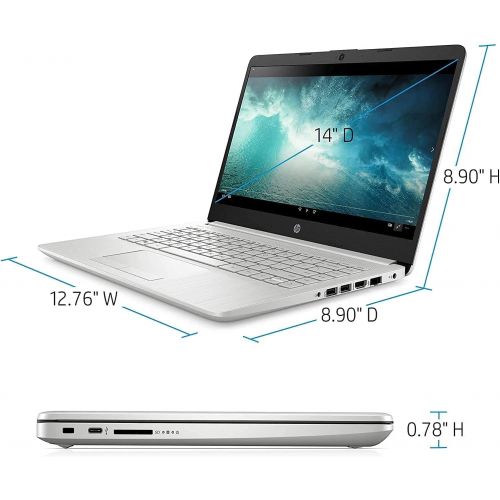 에이치피 HP Pavilion 14 Laptop HD Touchscreen, AMD Ryzen 3 3250U Processor(up to 3.5 GHz), 8GB RAM, 128GB SSD, Webcam, WiFi, Ethernet, HDMI, USB-A&C, Win10 with 2Weeks SkyCare Support (8GB/
