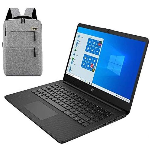 에이치피 2020 HP 14 inch HD Laptop, Intel Celeron N4020 up to 2.8 GHz, 4GB DDR4, 64GB eMMC Storage, WiFi 5, Webcam, HDMI, Windows 10 S /Legendary Accessories (Google Classroom or Zoom Compa