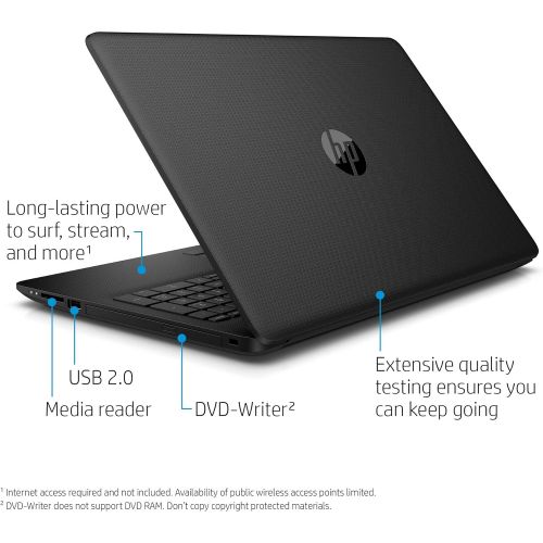 에이치피 HP 17 Business Laptop - Windows 10 Home - Intel Quad-Core i5-10210U, 8GB RAM, 1TB PCIe NVMe SSD + 1TB Storage SSD, 17.3 Inch HD+ (1600x900) Display, SD Card Reader, DVD+-RW Burner