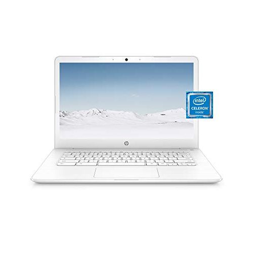 에이치피 HP Chromebook 14 Laptop, Dual-core Intel Celeron Processor N3350, 4 GB RAM, 32 GB eMMC Storage, 14-inch FHD IPS Display, Google Chrome OS, Dual Speakers and Audio by B&O (14-ca051n