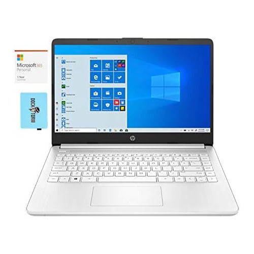 에이치피 HP 14z Home and Business Laptop (AMD 3020e 2-Core, 8GB RAM, 2TB PCIe SSD, AMD Radeon Graphics, 14.0 HD (1366x768), WiFi, Bluetooth, Webcam, 2xUSB 3.1, Win 10 Pro) with MS 365 Perso