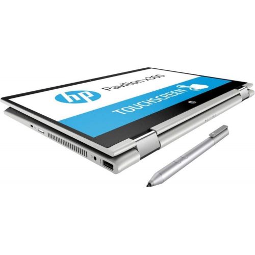 에이치피 HP Pavilion X360 2-in-1 Laptop Computer, 8th Gen Intel Core i3-8130U (Beat i5-7200U), 16GB DDR4, 256GB SSD, 14 Touchscreen, AC WiFi, Office Home & Student 2019, Digital Pen, Window