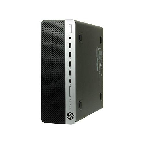 에이치피 HP ProDesk 600 G3-SFF, Core i7-6700 3.4GHz, 16GB RAM, 480GB Solid State Drive, Windows 10 Pro 64bit, (RENEWED)