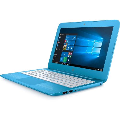 에이치피 HP Stream 11-ah000 11-ah010nr 11.6 Netbook, Intel Celeron N3060, 4GB RAM, 32GB Flash Memory (5MP92UA#ABA)