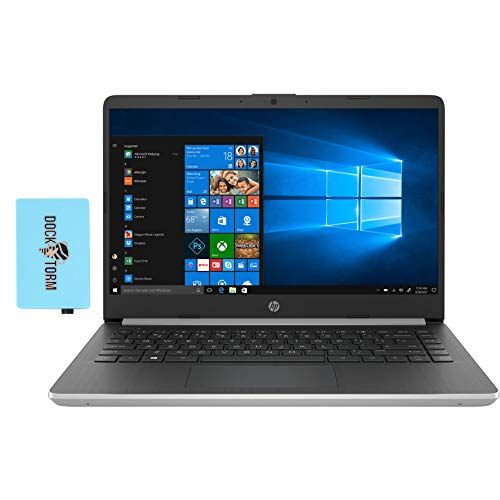 에이치피 HP 14-dq0005cl Home Office Laptop (Intel Pentium N5000 4-Core, 4GB RAM, 64GB eMMC, Intel UHD 605, 14.0 Full HD (1920x1080), WiFi, Bluetooth, Webcam, 2xUSB 3.1, 1xHDMI, SD Card, Win