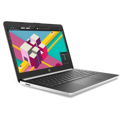 에이치피 HP 14-dq0005cl Home Office Laptop (Intel Pentium N5000 4-Core, 4GB RAM, 64GB eMMC, Intel UHD 605, 14.0 Full HD (1920x1080), WiFi, Bluetooth, Webcam, 2xUSB 3.1, 1xHDMI, SD Card, Win