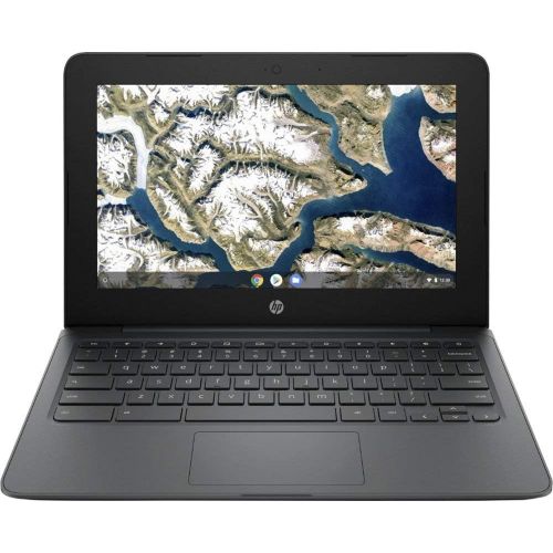 에이치피 HP Chromebook 11.6 HD Widescreen ComfyView LED-Backlit Laptop Intel Celeron N3350 4GB RAM 32GeMMc Flash Memory Webcam WiFi Chrome OS (4GB RAM 32Ge MMc Memory 32GB MicroSD Card)