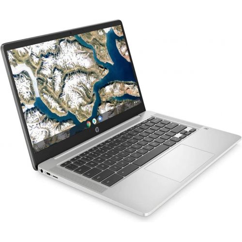 에이치피 HP Chromebook - 14a-na0023cl Everyday Value Laptop (Intel Celeron N4000 2-Core, 4GB RAM, 64GB eMMC, Intel UHD 600, 14.0 Full HD (1920x1080), WiFi, Chrome OS) with MS 365 Personal,