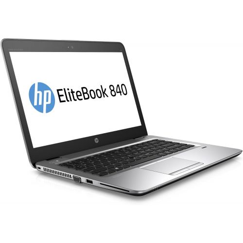 에이치피 HP Elitebook 840 G4 14 Notebook, Windows, Intel Core i5 2.6 GHz, 8 GB RAM, 256 GB SSD, Silver (1GE42UT#ABA)