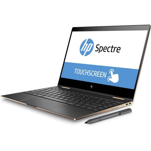 에이치피 2017 HP Spectre x360 13 - 13.3 4K Touch - 8gen i7-8550U - 16GB - 512GB SSD - Pen - Dark Ash