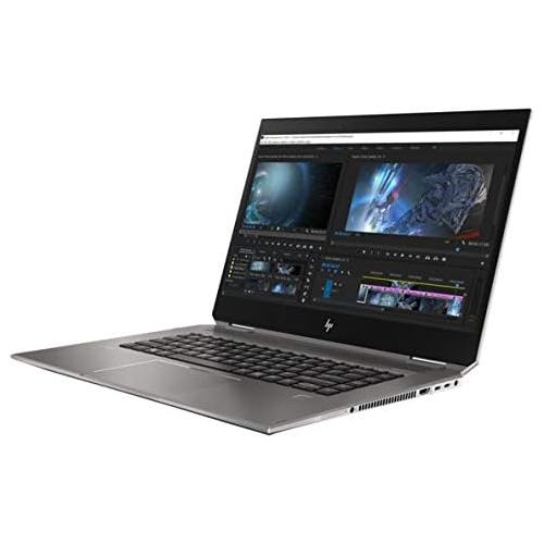 에이치피 HP ZBook Studio x360 G5 Laptop-2-in-1 (Intel i7-8750H 6-Core, 32GB RAM, 1TB m.2 SATA SSD, Quadro P1000, 15.6 Touch 4K UHD (3840x2160), Active Pen, WiFi, Bluetooth, Webcam, Win 10 P