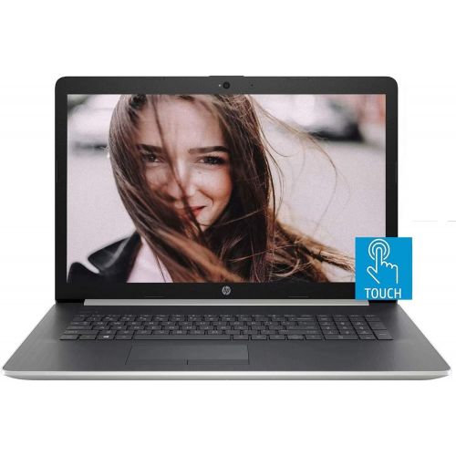 에이치피 2020 Latest Premium HP 17 Laptop Computer, 17.3 HD+ Touchscreen?Display, 8th Gen Intel Quad-Core i7-8565U, 8GB DDR4 256GB PCIe SSD, DVD WiFi BT 4.2 Win 10 + 16GB Micro SD Card