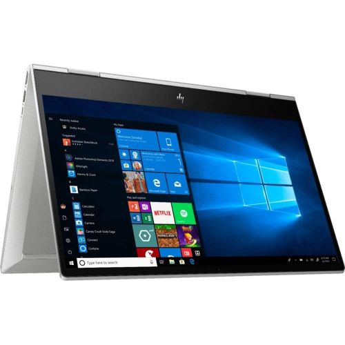 에이치피 Newest HP Envy x360 15.6 FHD IPS Touch-Screen Premium 2-in-1 Laptop 10th Gen Intel Quad-Core i7-10510U up to 4.9GHz 12GB RAM 512GB SSD Backlit Keyboard Fingerprint Reader Windows 1