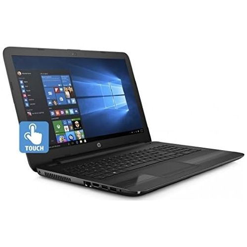 에이치피 HP 15.6 inch HD Touchscreen Laptop PC, Intel Core i3-7100U Dual-Core, 8GB DDR4, 1TB HDD, DVD RW, Media Reader, Webcam, Windows 10, Jet Black