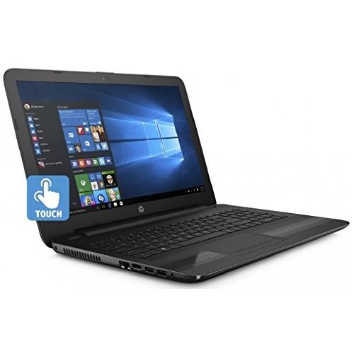 에이치피 HP 15.6 inch HD Touchscreen Laptop PC, Intel Core i3-7100U Dual-Core, 8GB DDR4, 1TB HDD, DVD RW, Media Reader, Webcam, Windows 10, Jet Black