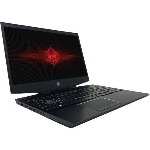 에이치피 HP OMEN 15 15.6 FHD 144Hz Gaming Laptop + TEKi USB Hub - 10th Gen Intel Core i7-10750H 6-Core up to 5.0 GHz CPU, 16GB DDR4 RAM, 2TB SSD, NVIDIA GeForce RTX 2060 6GB Graphics, Windo