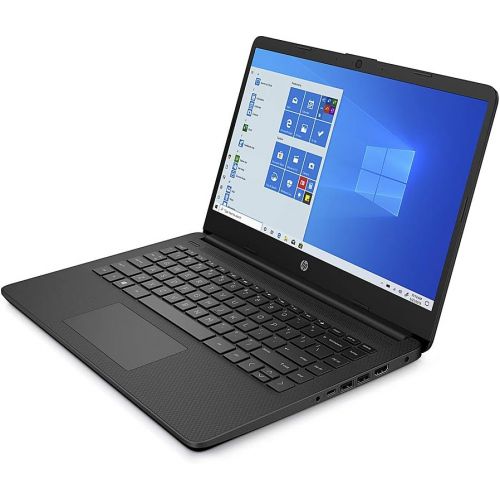 에이치피 2021 HP 14 inch Laptop, AMD 3020e Processor, 4 GB RAM, 64 GB eMMC Storage, WiFi 5, Webcam, HDMI, Windows 10 S with Office 365 for 1 Year + Fairywren Card (Black)