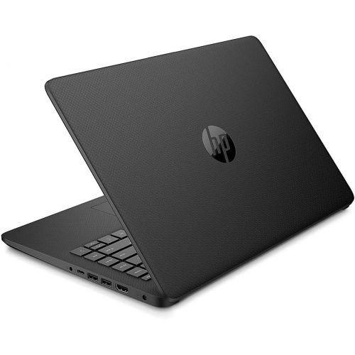 에이치피 2021 HP 14 inch Laptop, AMD 3020e Processor, 4 GB RAM, 64 GB eMMC Storage, WiFi 5, Webcam, HDMI, Windows 10 S with Office 365 for 1 Year + Fairywren Card (Black)