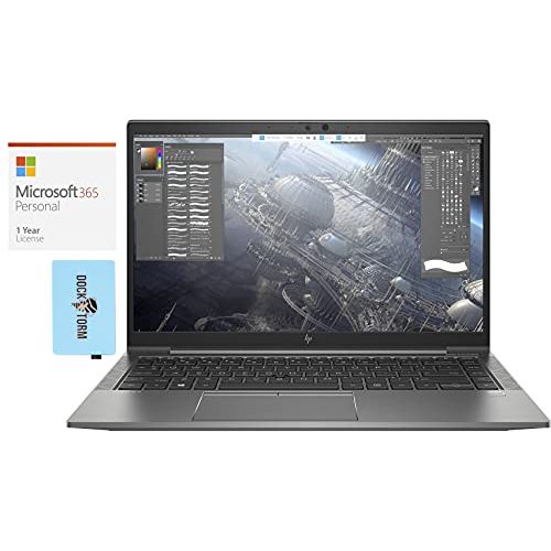에이치피 HP ZBook Firefly 15 G7 Workstation Laptop (Intel i7-10510U 4-Core, 32GB RAM, 8TB PCIe SSD, Intel UHD, 15.6 Full HD (1920x1080), Fingerprint, WiFi, Win 10 Pro) with MS 365 Personal,