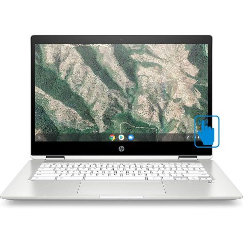 에이치피 HP Chromebook x360 14b-ca Home and Business Laptop (Intel Celeron N4000 2-Core, 4GB RAM, 32GB eMMC, Intel UHD 600, 14.0 Touch HD (1366x768), WiFi, Chrome OS) with MS 365 Personal ,