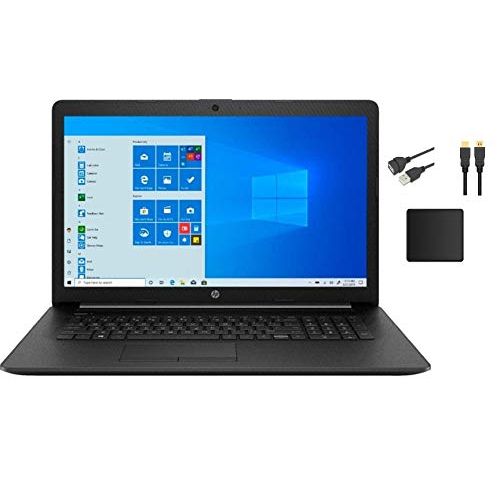 에이치피 HP 17.3 Inch HD+ Widescreen LED High Performance Laptop Bundle Woov Accessory Intel Core i5-1035G1 16GB DDR4 512GB SSD DVD-Writer Card Reader Windows 10 Home