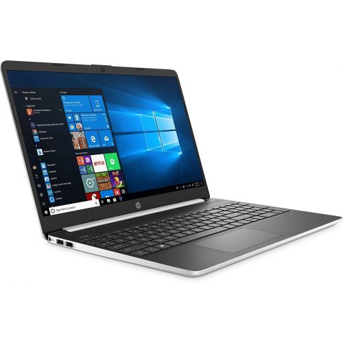 에이치피 Newest HP 15.6 Inch HD Touchscreen WLED Flagship Laptop w/ Accessories 10th Gen Intel Core i5-1035G1 8GB DDR4 Memory 512GB SSD Card Reader HDMI Windows 10 Silver