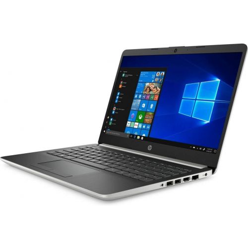 에이치피 2020 HP 14 Laptop Computer/ Intel Celeron N4000 up to 2.6GHz/ 4GB DDR4 RAM/ 64GB eMMC/ 802.11ac WiFi/ Bluetooth 4.2/ Type-C/ Office 365 Personal 1-Year/ Natural Silver/ Windows 10