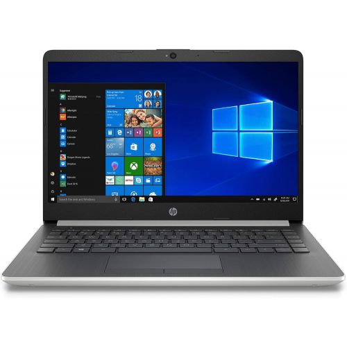 에이치피 2020 HP 14 Laptop Computer/ Intel Celeron N4000 up to 2.6GHz/ 4GB DDR4 RAM/ 64GB eMMC/ 802.11ac WiFi/ Bluetooth 4.2/ Type-C/ Office 365 Personal 1-Year/ Natural Silver/ Windows 10